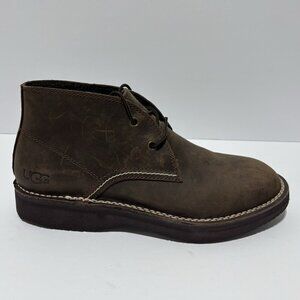 UGG Men’s Camino Chukka Boot Brown Leather, Size 8 M